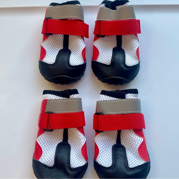 Dog Shoes for Medium Dogs Anti-Slip Dog Snow Boots Dog Boots & Paw Protectors - Picture 2 of 9